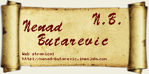 Nenad Butarević vizit kartica
